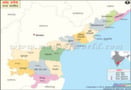 आंध्र प्रदेश का मानचित्र (मानचित्र)
