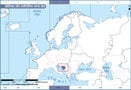 बोस्निया समय क्षेत्र मानचित्र
