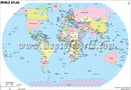 विश्व एटलस मानचित्र