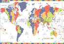 दुनिया समय क्षेत्र मानचित्र
